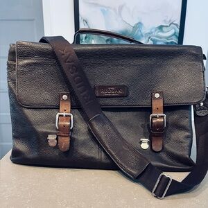 RARE Rudsak Brown Leather Messenger Bag